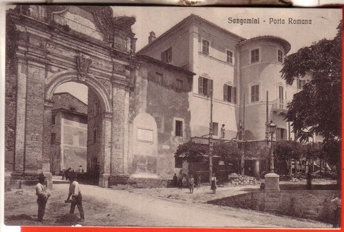 Postcard sangemini san - sangemini,