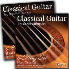 Classical Nylon Guitar Strings - 2 SETS Spanish Flamenco ADAGIO PRO Hard Tension