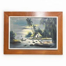 Mid Century Moonlit Asian
