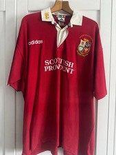 adidas Men's 1997 British Lions Victory in South Africa Rugby Shirt Size XL