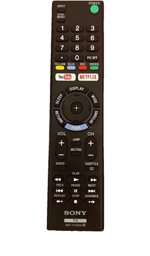 Sony rmt tx300u - rmt-tx300u, tv