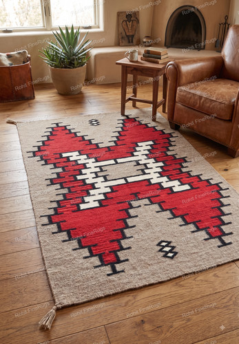 Custom size handwoven - size, wool