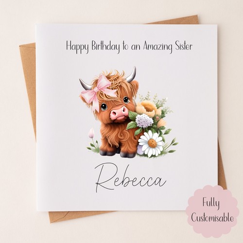 Female birthday card - female,