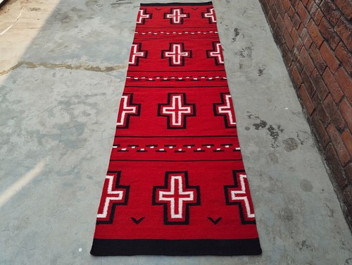 Southwestern navajo kilim wool - southwestern,
