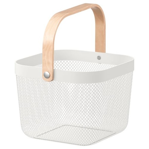 Ikea metal storage basket mesh - storage,