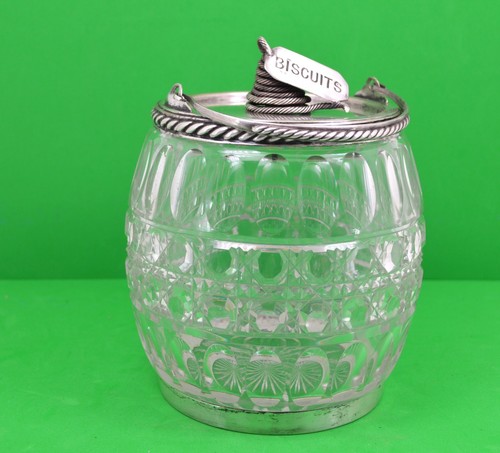 Edwardian silver plated cut - edwardian, &