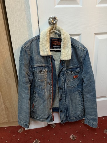 Superdry mens denim jacket - mens,
