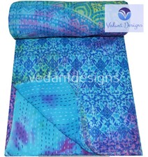 Multicolor Bed Runner Kantha