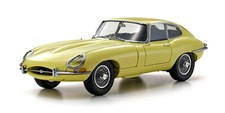 KYOSHO 8954LY 1:18 JAGUAR E TYPE (RHD) PALE PRIMROSE (YELLOW)