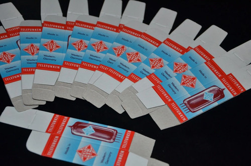 100 pcs telefunken blank tube - pcs,