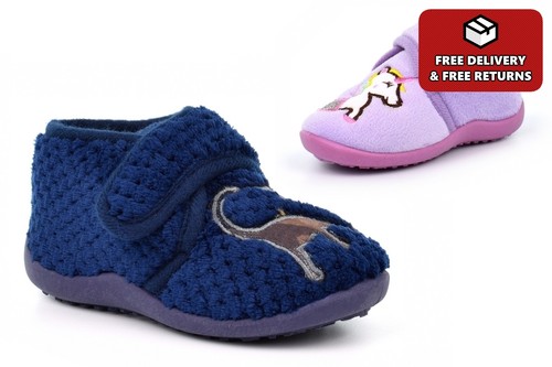 Girls slippers boys - slippers,