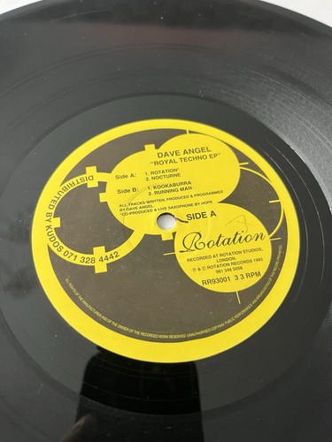 Early nineties techno - techno, 12”