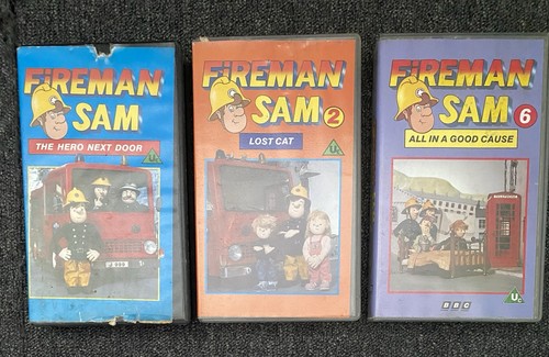 Fireman sam vhs video bundle - bundle, x