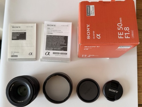 Sony 50mm 8 sel50f18f - 50mm, f/1.8