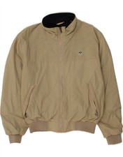 NORTH SAILS Mens Bomber Jacket UK 34 XS Beige Polyamide CX51