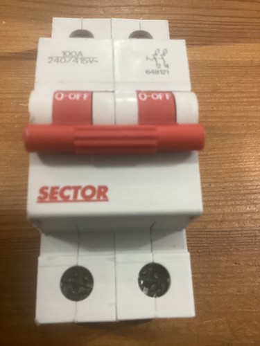 Sector 100 amp double - sector,