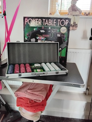 Poker casino chip set - chip, in