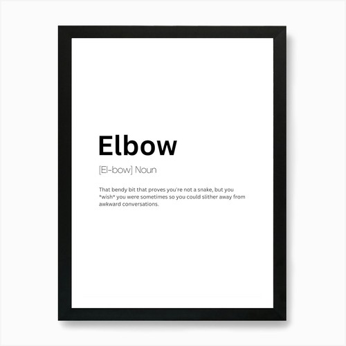 Elbow definition meaning art - definition,