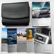 MERCEDES B CLASS OWNERS MANUAL HANDBOOK 2012 PRINT - WALLET PACK 2011 - 2015