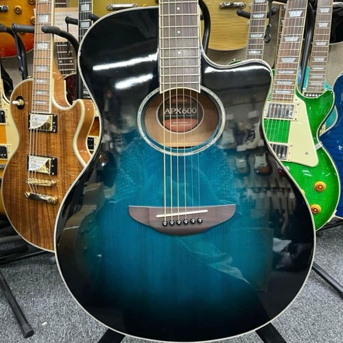 Yamaha apx600 blue electric - apx600,