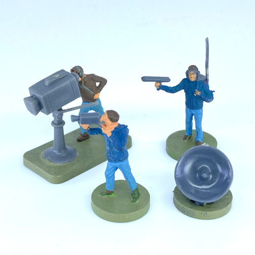 Subbuteo cameramen figure set - subbuteo,