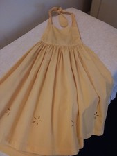 Next Yellow Halter Neck Dress