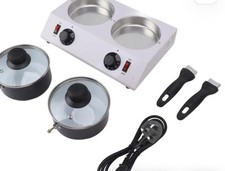 Chocolate Melting Machine Tempering Cylinder W/ Double Ceramic Non-Stick Pot UK