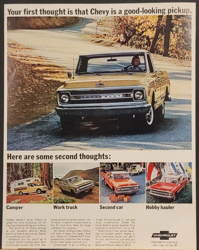 1968 chevrolet pick - pick, truck