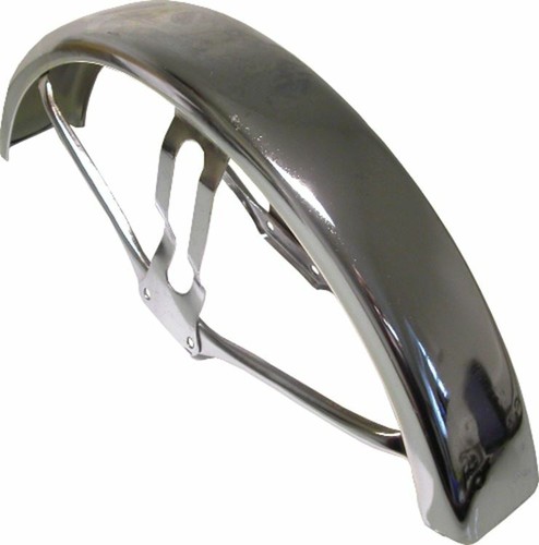 Chrome front mudguard - front,