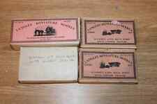 4 Langley 4mm OO Gauge Vehicle Kits -3 Mech Horse & Trailer + Drawn Fire Engine