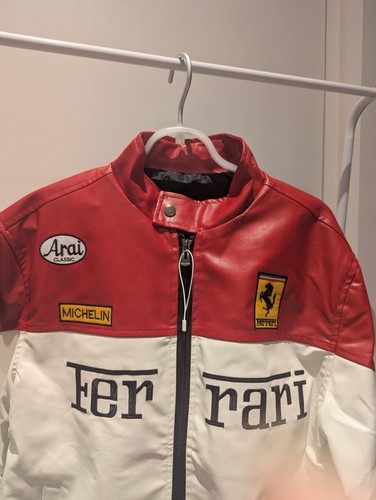 Vintage ferrari red white - red, &