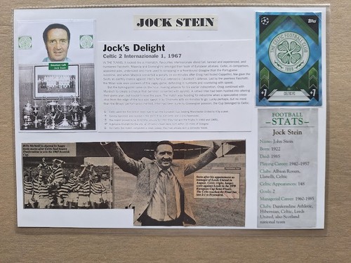 Jock stein celtic lisbon - lisbon, lions