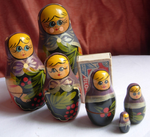 Russian matryoshka nesting - russian,