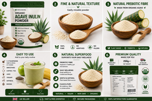 250g organic agave - 250g,