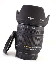 Sigma DC 18-125mm F3.5-5.6 AF Zoom Lens Nikon Refurbished +12Month Guarantee.