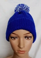 Hand Knitted Bobble Hat with