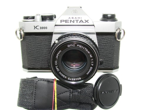 Pentax k1000 35mm film slr - 35mm,