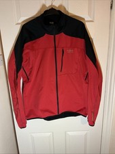 Gore Bike Wear Soft shell Windstopper Cycling Jacket EU XXL Red And Black