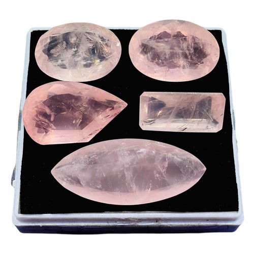 Pcs natural rose - rose, quartz