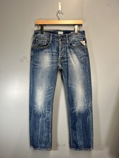 Replay Billstrong M955 Straight Fit Denim Jeans Men’s W30 L31 Loose Designer