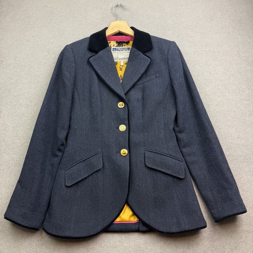 Joules tweed jacket navy - tweed, uk