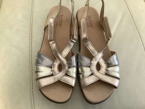 Hotters flare leather sandals - flare,