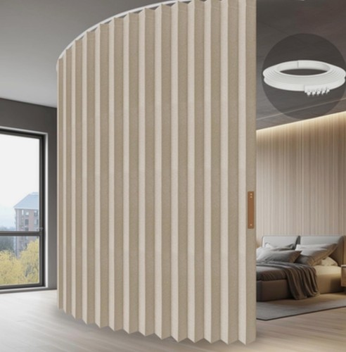 Ceiling track accordion room - ceiling,