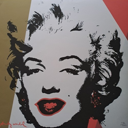 1980s andy warhol signed - andy,