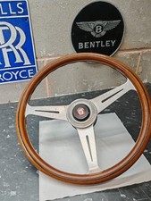 Wood Steering Wheel NARDI From Jaguar E Type (+Hub)
