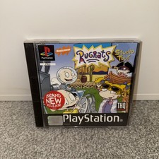 Rugrats Studio Tour PS1 (COMPLETE) Sony Playstation black label cartoon family