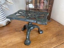 Vintage Dark Green Cast Iron