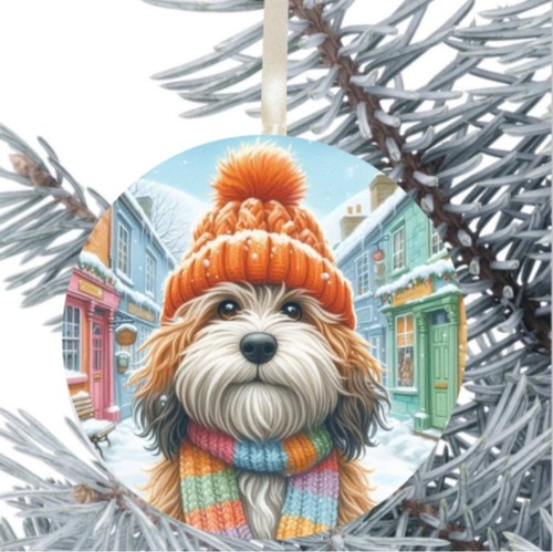 Briard dog gift decoration - briard,