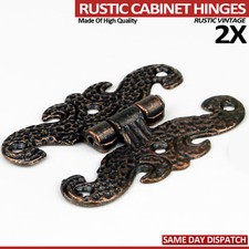 2 Rustic Vintage Butterfly