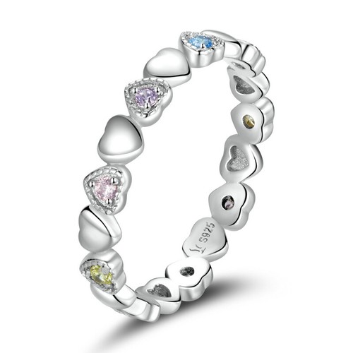 Love heart ring genuine - love,